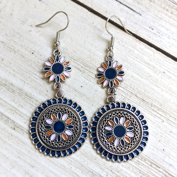 Floral Earrings - Picture 8 of 10